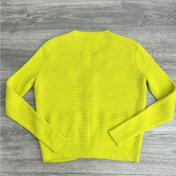 Cabi Loren Chartreuse Green Cardigan size M - Picture 9 of 10